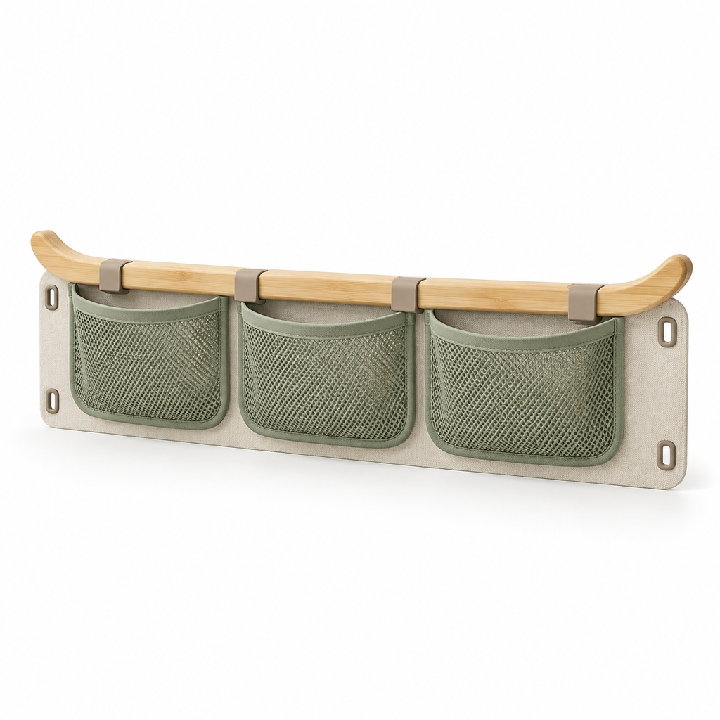 Filet Fenêtre Rail – Rangement mural pour camping-car