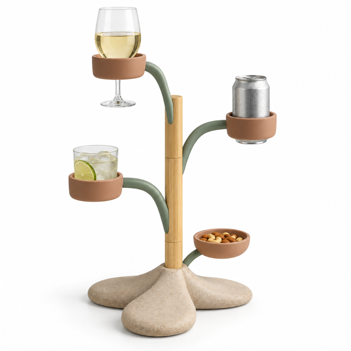 Porte-Verres Racine – Support extérieur pour boissons