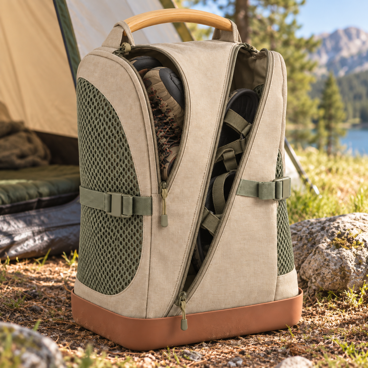 Sac Chaussures Camp – Rangement vertical pour chaussures