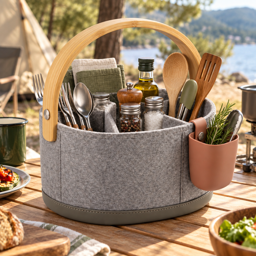 Caddy Bivouac Arc – Organiseur portable de camping