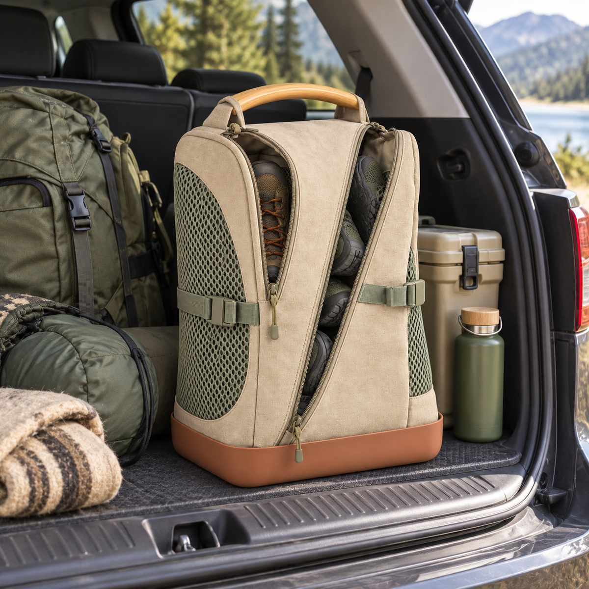 Sac Chaussures Camp – Rangement vertical pour chaussures