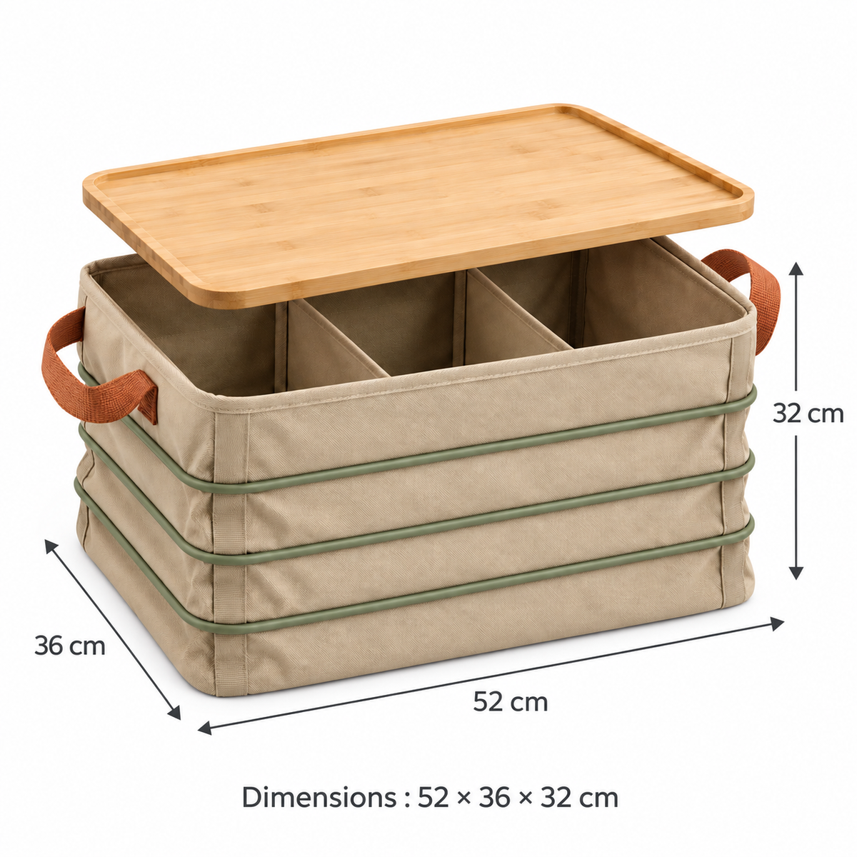 Coffre Pli Nomade – Rangement pliable de camping